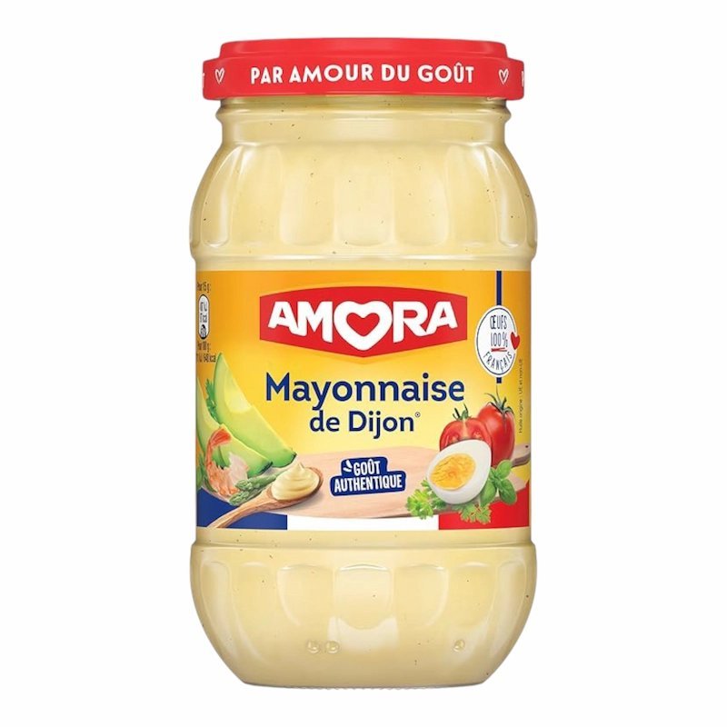 2025/06/1000885911.jpg Amora – Mayonnaise de Dijon – 235 g Goût Raffiné & Onctuosité à la Française – Image 1