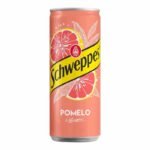 Schweppes Citrus Pomelo 330 ml – Boisson Gazeuse aux Agrumes & Pamplemousse Rose