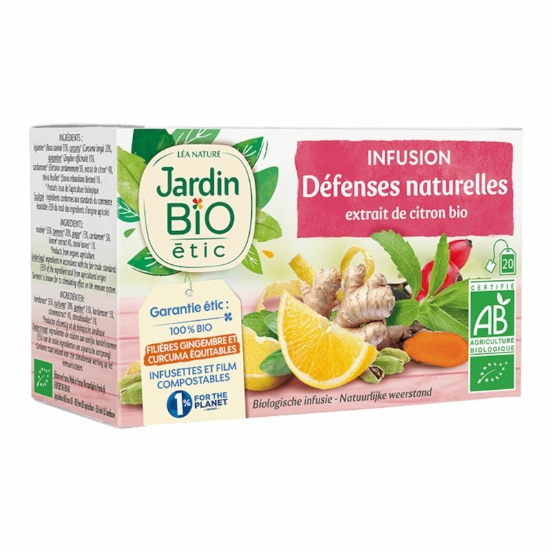 2025/07/1000925431.jpg Jardin Bio Infusion Défenses Naturelles 30g – Tisane Immunité 100% Bio – Image 1