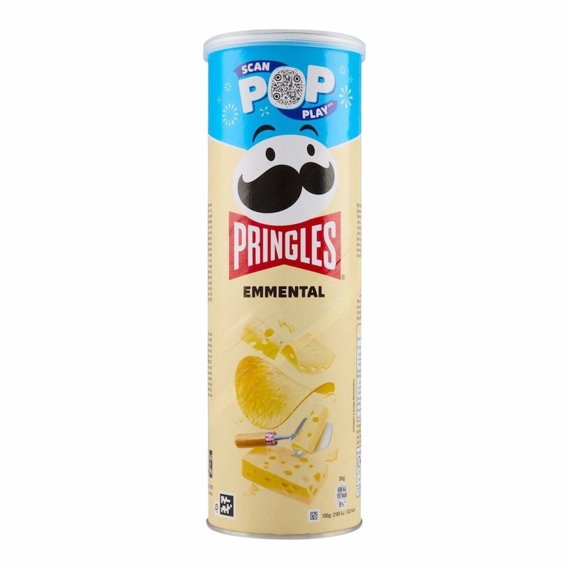 2025/07/1000942048.jpg Pringles Emmental 175g – Chips au goût fromage Emmental crémeux – Image 1