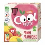 Vitabio Compote Cool Pomme Framboise Acérola – Pack de 4 Gourdes