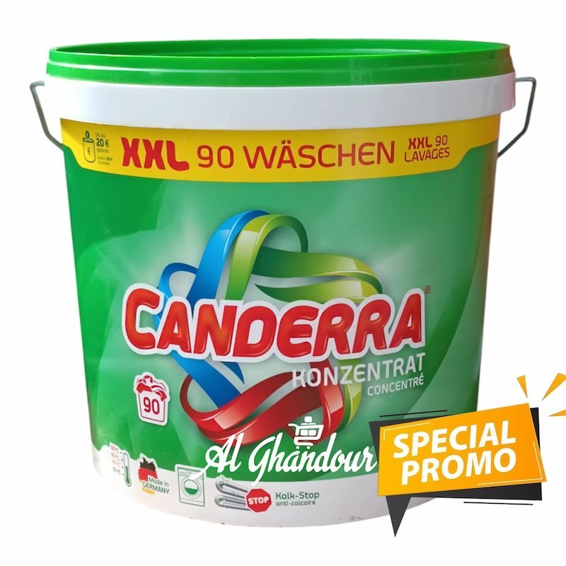 2025/08/1000954390.jpg Canderra Detergent en Poudre XXL – 90 Lavages – Image 1