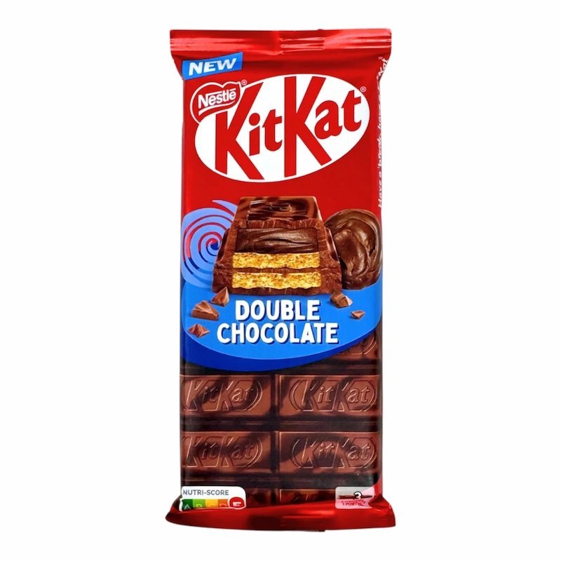 2025/08/1000957864.jpg KitKat Barre Double Chocolat – 99g – Image 1