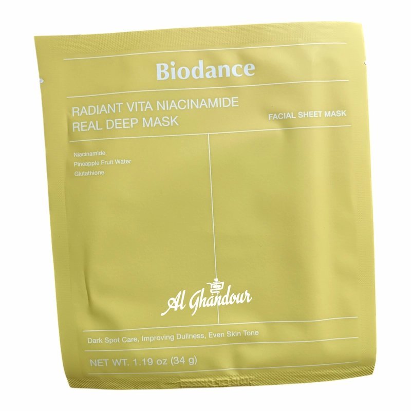 2025/08/1000971401.jpg BIODANCE Radiant Vita Niacinamide Real Deep Mask – Image 1