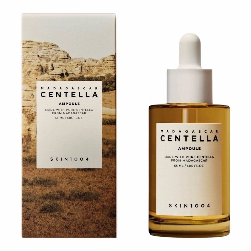 2025/09/1000993237.jpg SKIN1004 – Ampoule à la Centella de Madagascar 55ml Soin Apaisant, Hydratant et Réparateur – Image 1