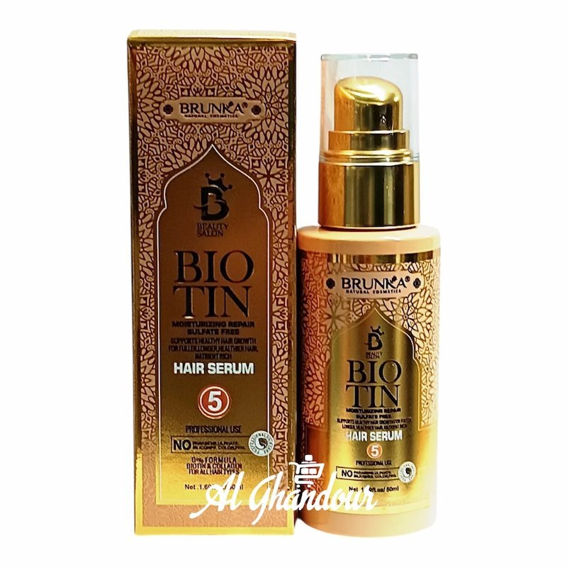 2025/09/1000999838.jpg BRUNKA Biotin Hair Serum 50ml – Serum Capillaire Fortifiant et Anti-Chute à la Biotine – Image 1
