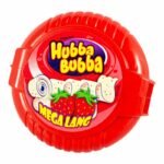 Wrigleys Hubba Bubba Mega Long Snappy Strawberry – Chewing Gum goût fraise 56g