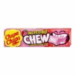 Chupa Chups Incredible Chew Fraise 45g – Bonbon à mâcher goût fraise