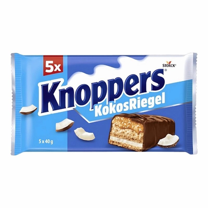 2025/09/1001011560.jpg Knoppers Barres a la Noix de Coco – 5 Barres 200 g – Image 1