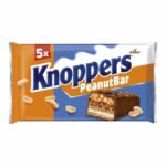 Knoppers Barres Cacahuetes – 5 Barres 200 g