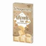 Schogetten Blonde Pure – 100 g Delice onctueux au chocolat blanc fondant