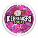 Ice Breakers Sours Sans Sucre – Baies Melangees 42 g
