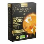 Santarome Bio Manuka Royal Gelee Royale 2000 – 20 Ampoules 10 ml Vitalité & Immunité