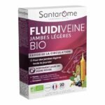 Santarome Jambes Legeres Bio – 20 Ampoules Drainage & Circulation