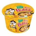 Samyang Buldak Ramen Cup Cheese – 105 g – Nouilles Instantanées Épicées et Fromagères en Cup