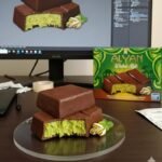 Alyan Dubai Style Chocolat aux Pistaches – 100 g – Image 2