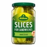Kuhne Tranches de Cornichons Croquants et Savoureux 330g