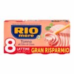 Thon entier à lkhuile dolive RIO MARE – Pack 8×80 g | Saveur et Qualité Premium