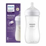 AVENT Biberon Natural 3.0 Tétine 3M+ – 330 ml | Anti-Colique & Alimentation Naturelle