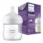 AVENT Biberon Natural Reponse 0M+ – 125 ml | Tetine Anti-Colique & Réponse Naturelle
