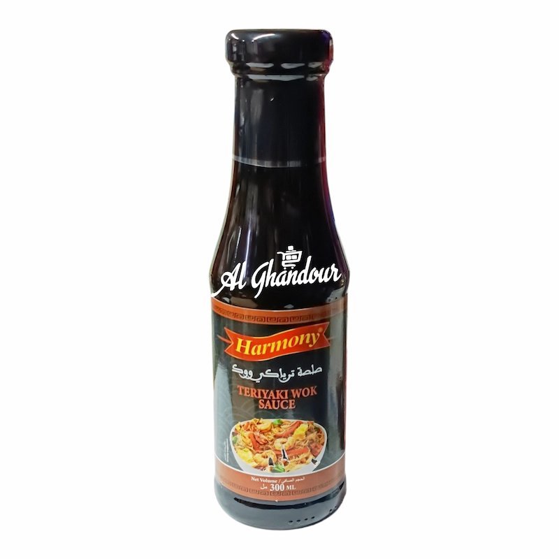 2025/10/1001053202.jpg Harmony Teriyaki Wok Sauce – 300 ml Sauce Asiatique Sucrée-Salée pour Wok & Viandes – Image 1