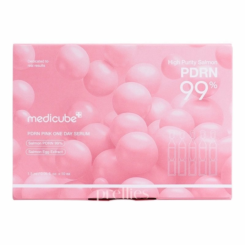 2025/10/1001053243.jpg MEDICUBE PDRN Pink One Day Serum – 10 Ampoules – Image 1