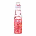 Ramune Hata Kosen Fraise 200ml – Boisson gazeuse japonaise à la fraise