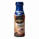 Puleva Cafe au Lait Cortado – Bouteille 220 ml | Café Espagnol Prêt à Boire Crémeux et Intense