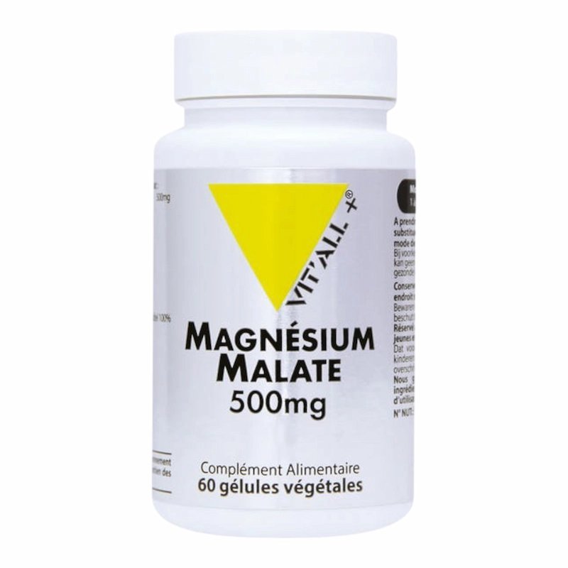 2025/10/1001064711.jpg VITALL+ Magnesium Malate 500MG 60 Gelules – Image 1