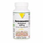 Vitall+ Ashwagandha Bio 600mg 60 gelules – Complement Naturel Anti Stress et Vitalité
