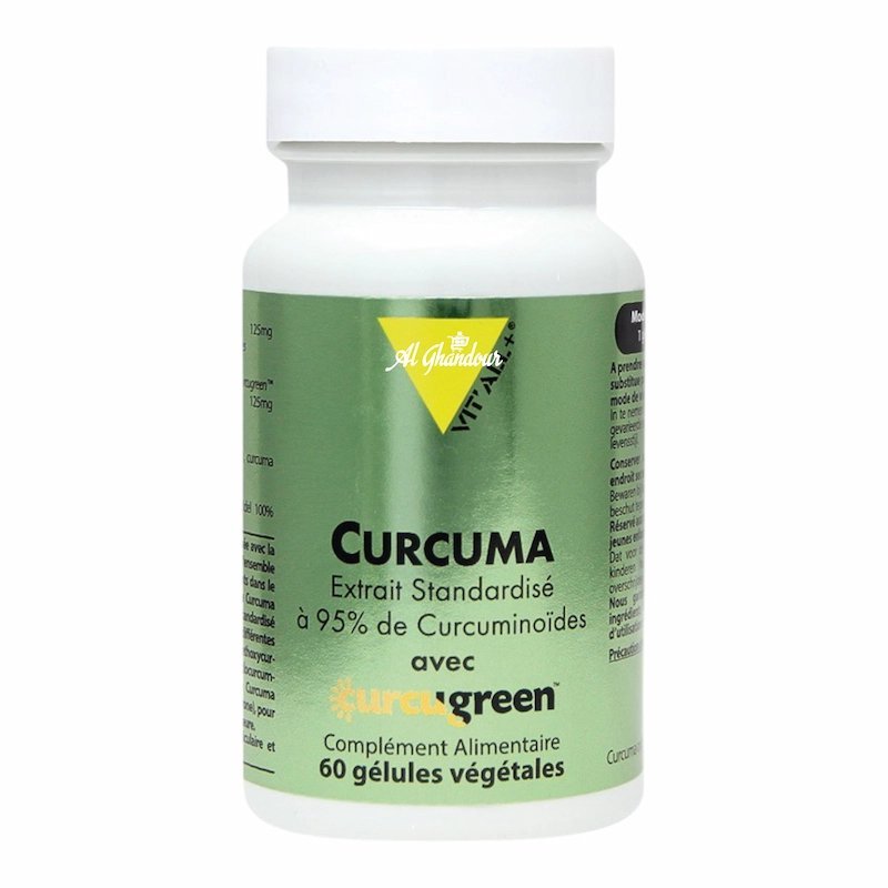 2025/10/1001073240-1.jpg VITALL+ Complement Alimentaire Curcuma – 60 gélules – Image 1