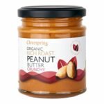 Clearspring Beurre de Cacahuete Toaste Crunchy 170 g – Pate à Tartiner Naturelle, Riche en Protéines et Sans Sucre Ajouté