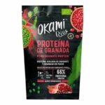 Okami Bio Proteine de Pois à la Grenade 500 g – Protéine Végétale Naturelle et Énergisante pour Sportifs et Vegans