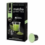 King Cup – Capsules de Matcha Sans Sucre Compatibles Nespresso – 10 Capsules