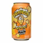 Warheads Sour Peach Soda – Boisson Gazeuse Peche Ultra Acidulée 355 ml