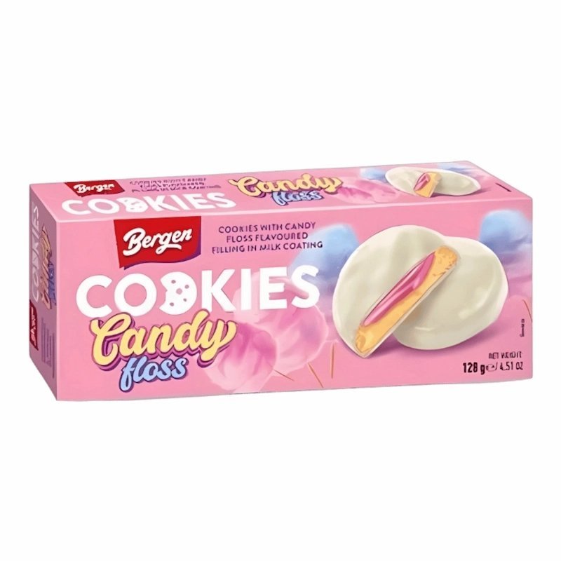 2025/10/1001099633.jpg Cookies Bergen Candy Floss – 128 g – Image 1