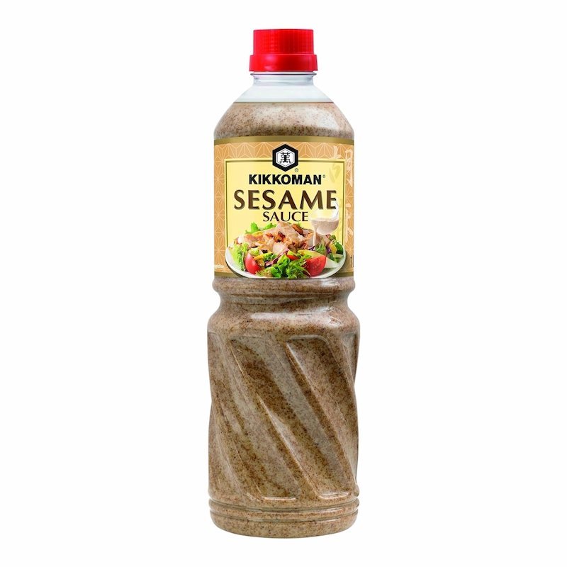 2025/10/1001102180.jpg Kikkoman Sauce Sesame 1L – Image 1