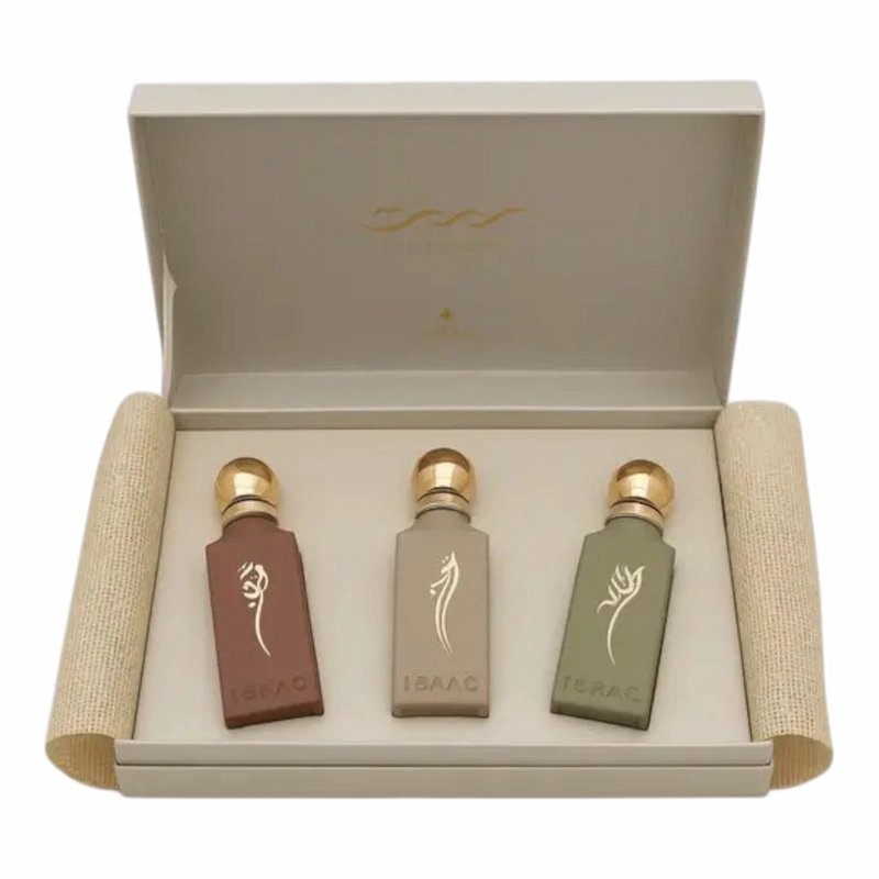 2025/11/1001113354.jpg IBRAQ – Coffret Eau de Parfum Irth Collection 3×100 ml – Image 1