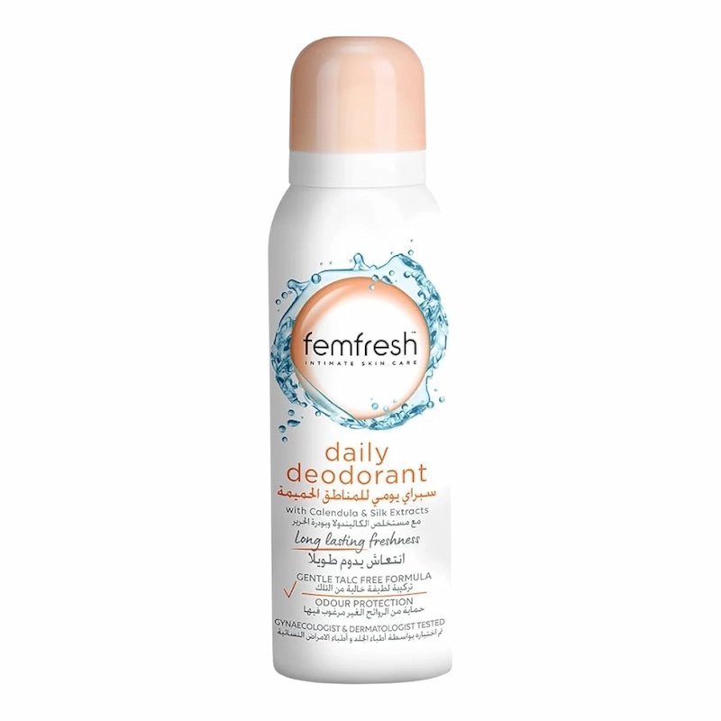 2025/11/1001120093.jpg FEMFRESH Daily Deodorant Spray Intime 125 ml – Fraicheur et Confort Quotidien pour la Zone Intime – Image 1