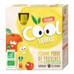Vitabio Cool Fruits Pomme & Poire Bio – 4x90g