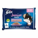 Purina Felix Fantastique Junior 4x85g – Nourriture Humide Complète pour Chaton