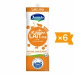 Lait UHT Demi Ecreme Jaouda 6×1 L