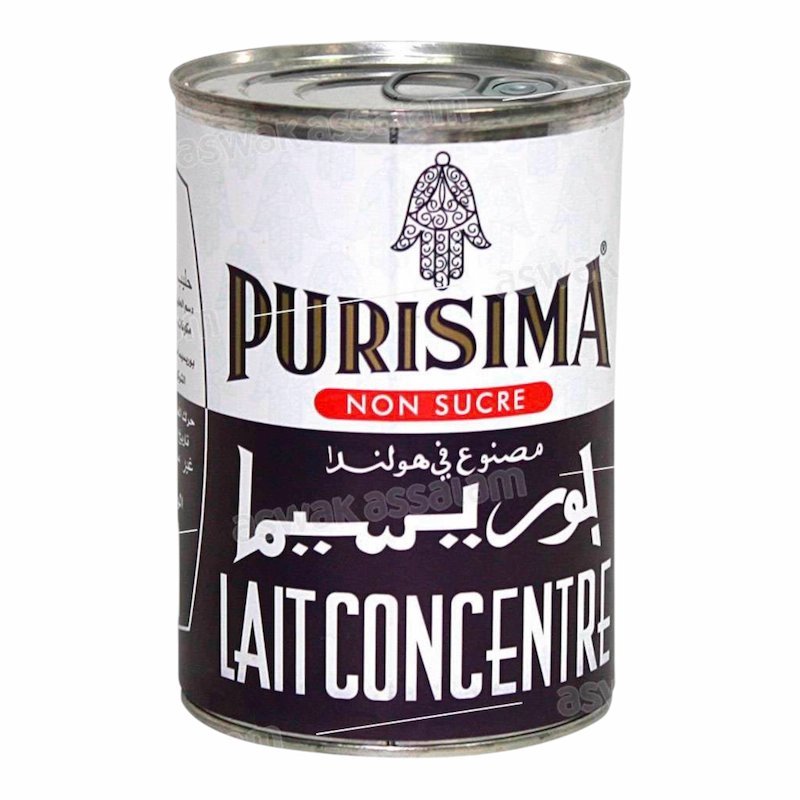 2025/11/1001140616.jpg Lait Concentre Sans Sucre Purisima 410g – Image 1