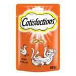 CATISFACTIONS Friandises au Poulet pour Chat 60 g