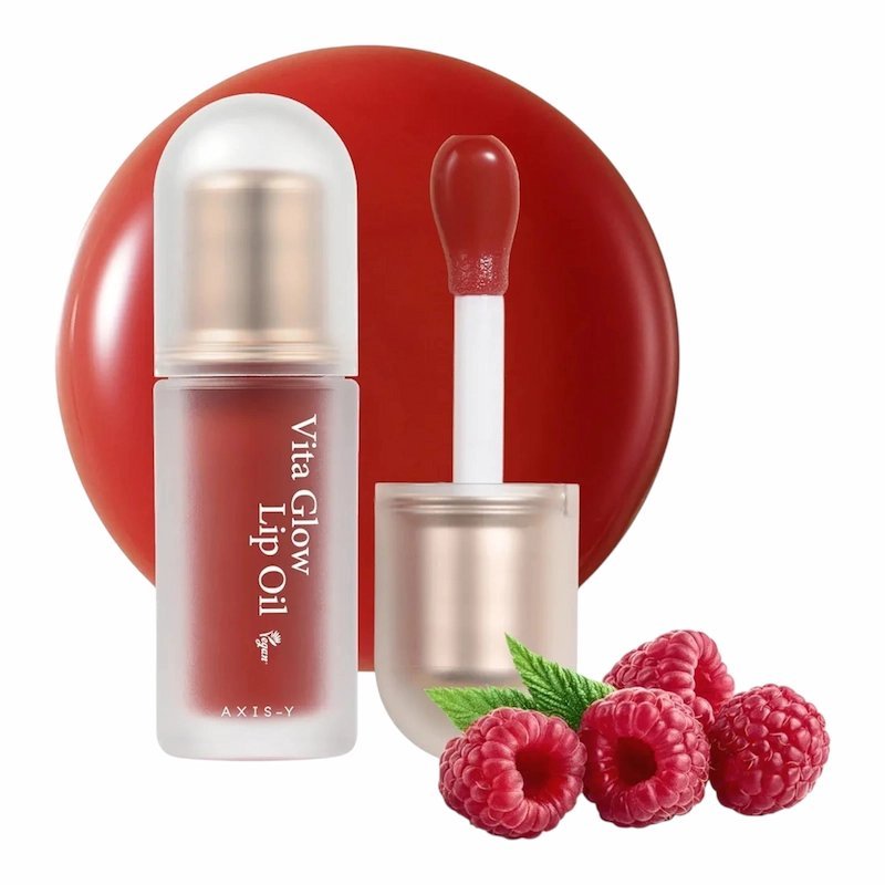 2025/12/1001182941.jpg AXIS Y Vita Glow Lip Oil – Chilled Berry – Image 1