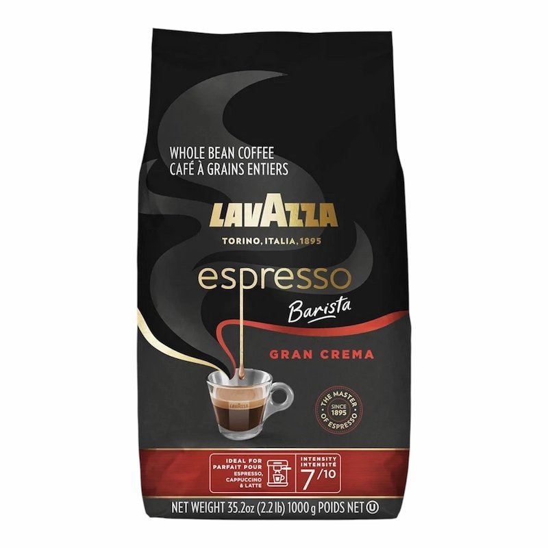 2025/12/1001193700.jpg Cafe en Grains Espresso Barista Gran Crema – Lavazza – 1 kg – Image 1