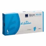 Abena Classic Extra Strong Gants dExamen en Nitrile Sans Poudre Blanc – Taille L – 100 pieces