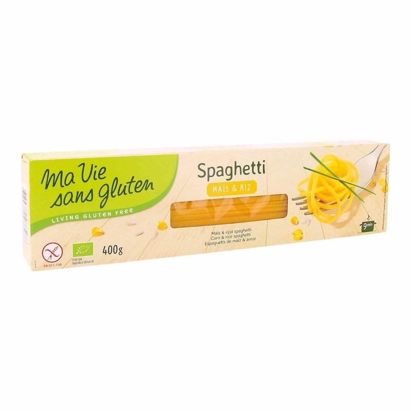 2025/12/1001204151.jpg Ma Vie Sans Gluten Spaghetti Mais et Riz 500 g – Image 1