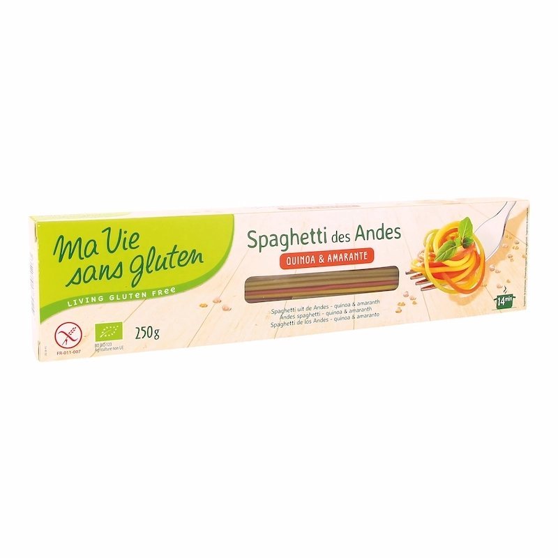 2025/12/1001204152.jpg Ma Vie Sans Gluten Spaghetti des Andes 250 g – Image 1