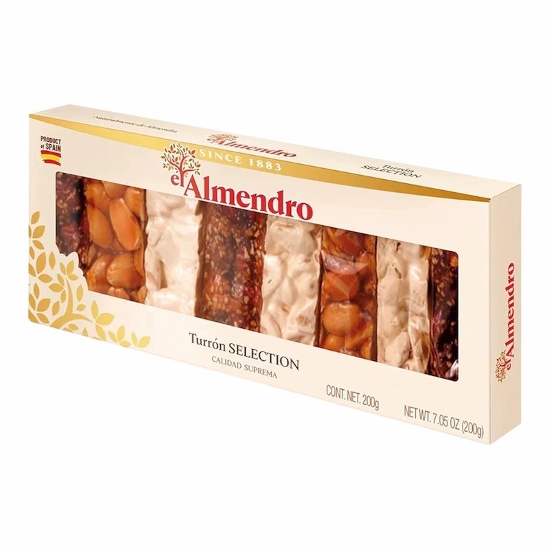 2025/12/1001207991.jpg El Almendro Turron Selection 200 g – Image 1